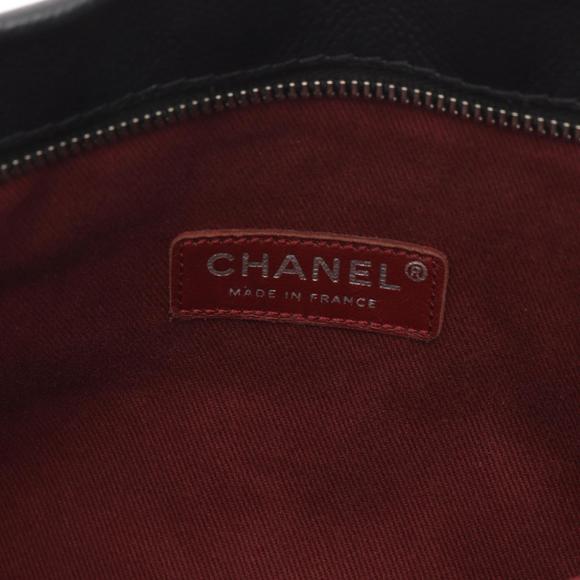 CHANEL Coco Mark Tote Bag in Black Leather ⭐ - Picture 5 of 10